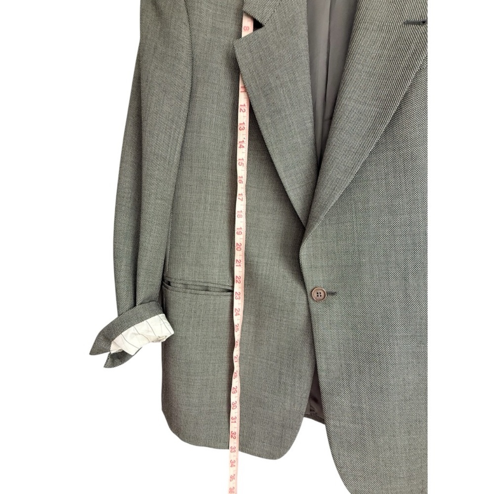 Michele D’Ambra Italian Elegant Men's Blazer in Gray - Picture 6 of 10